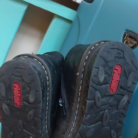 Size 39 Rieker boots, leather, lined - Picture 5 of 5